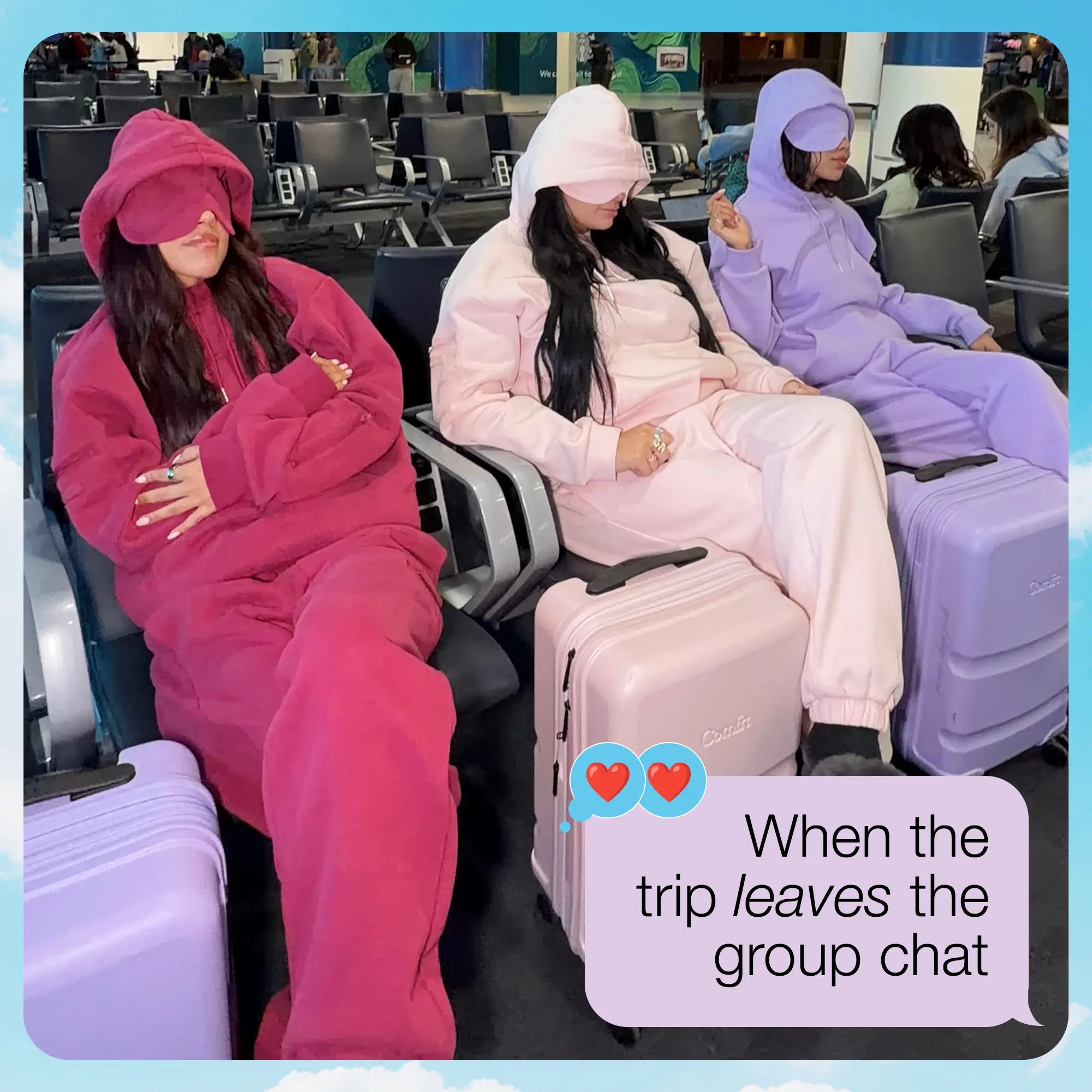 Tarte X Comfrt Airplane Mode Travel Hoodie + FREE Mystery Tarte Product