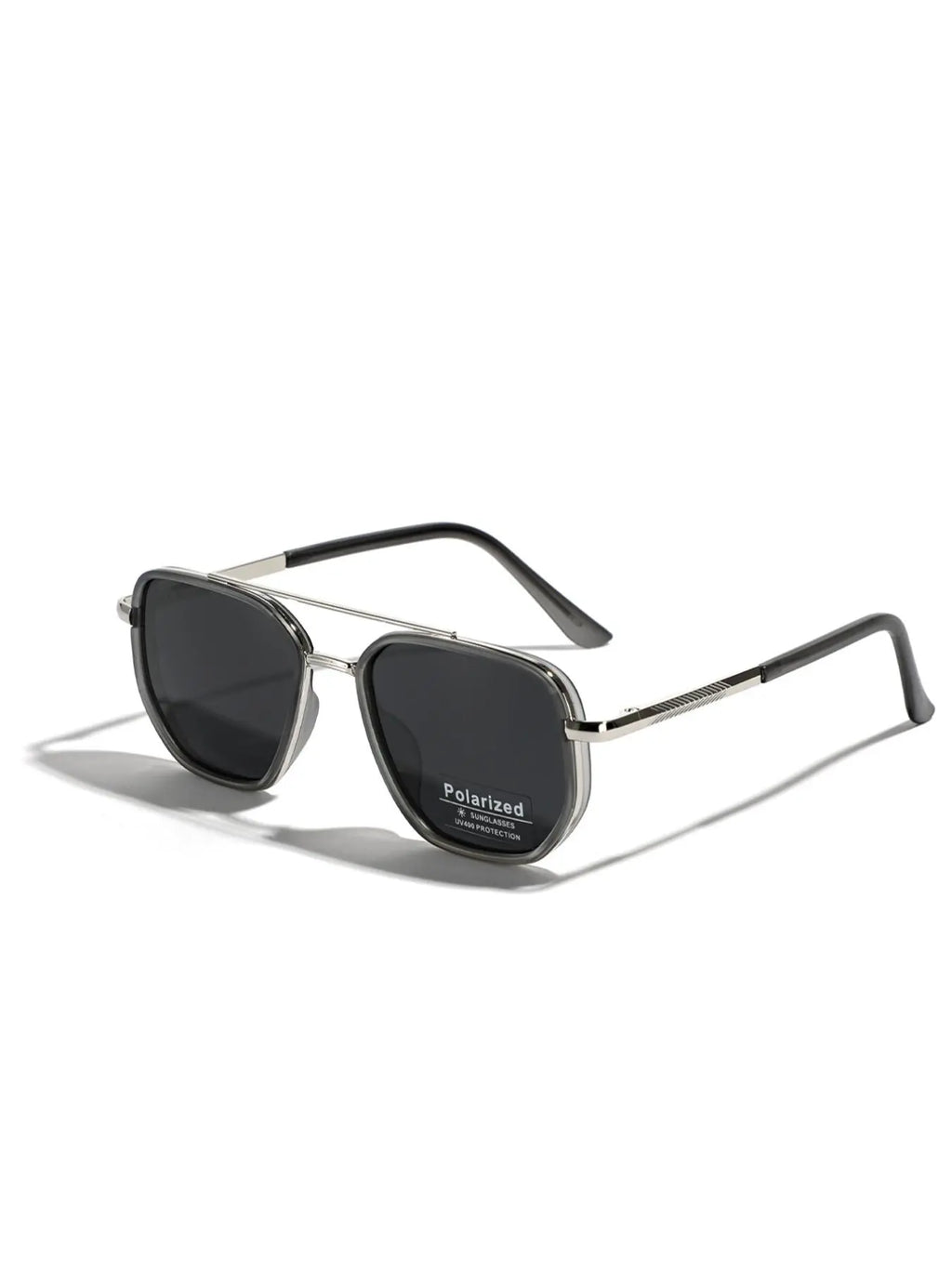 Summer 2025 Simple Polarized Shades Sunglasses for Everyday Use, Summer Geometric Frame Double Beam Fashion Sunglasses, Travel Accessories, National Day Offers