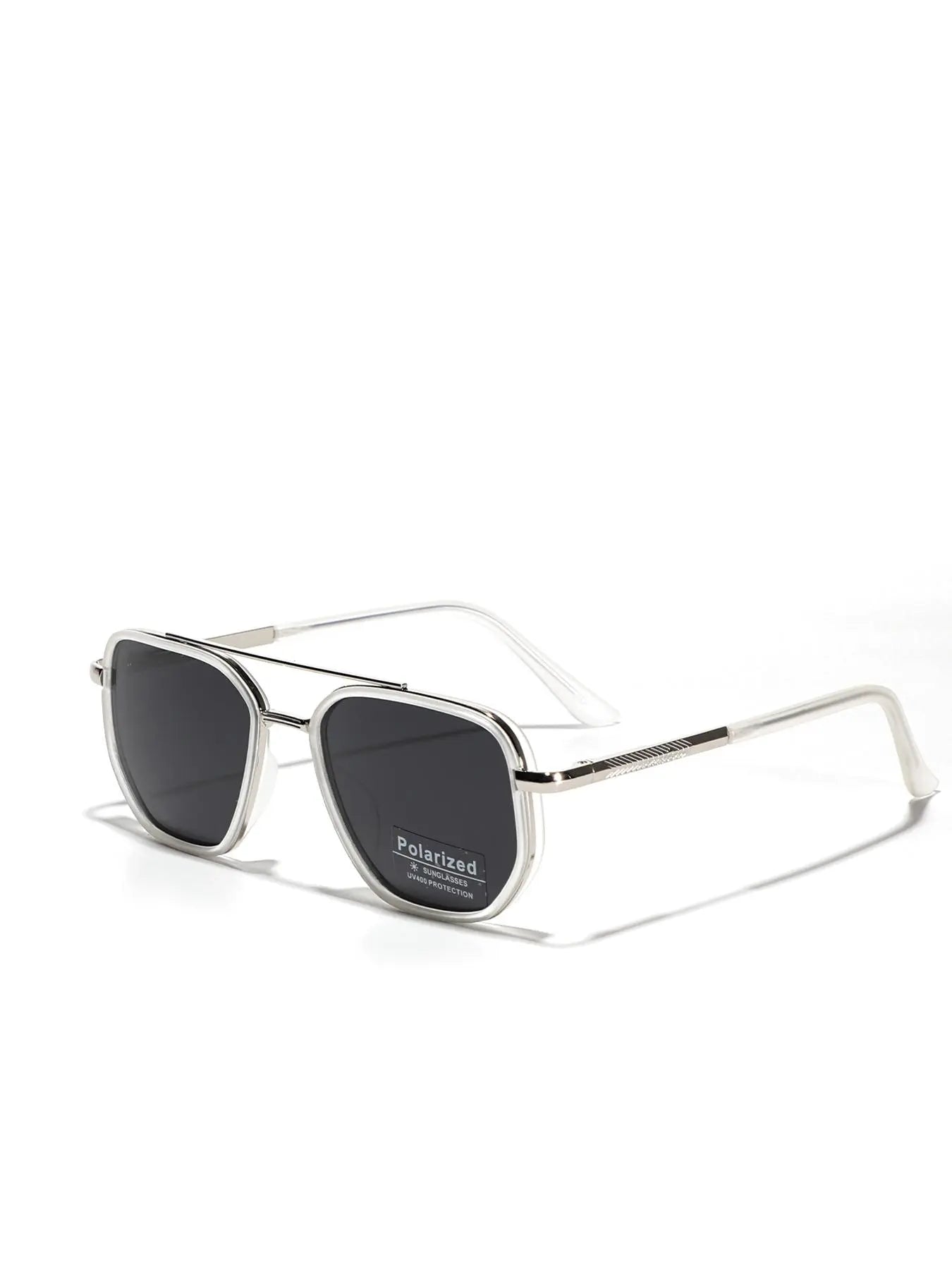 Summer 2025 Simple Polarized Shades Sunglasses for Everyday Use, Summer Geometric Frame Double Beam Fashion Sunglasses, Travel Accessories, National Day Offers