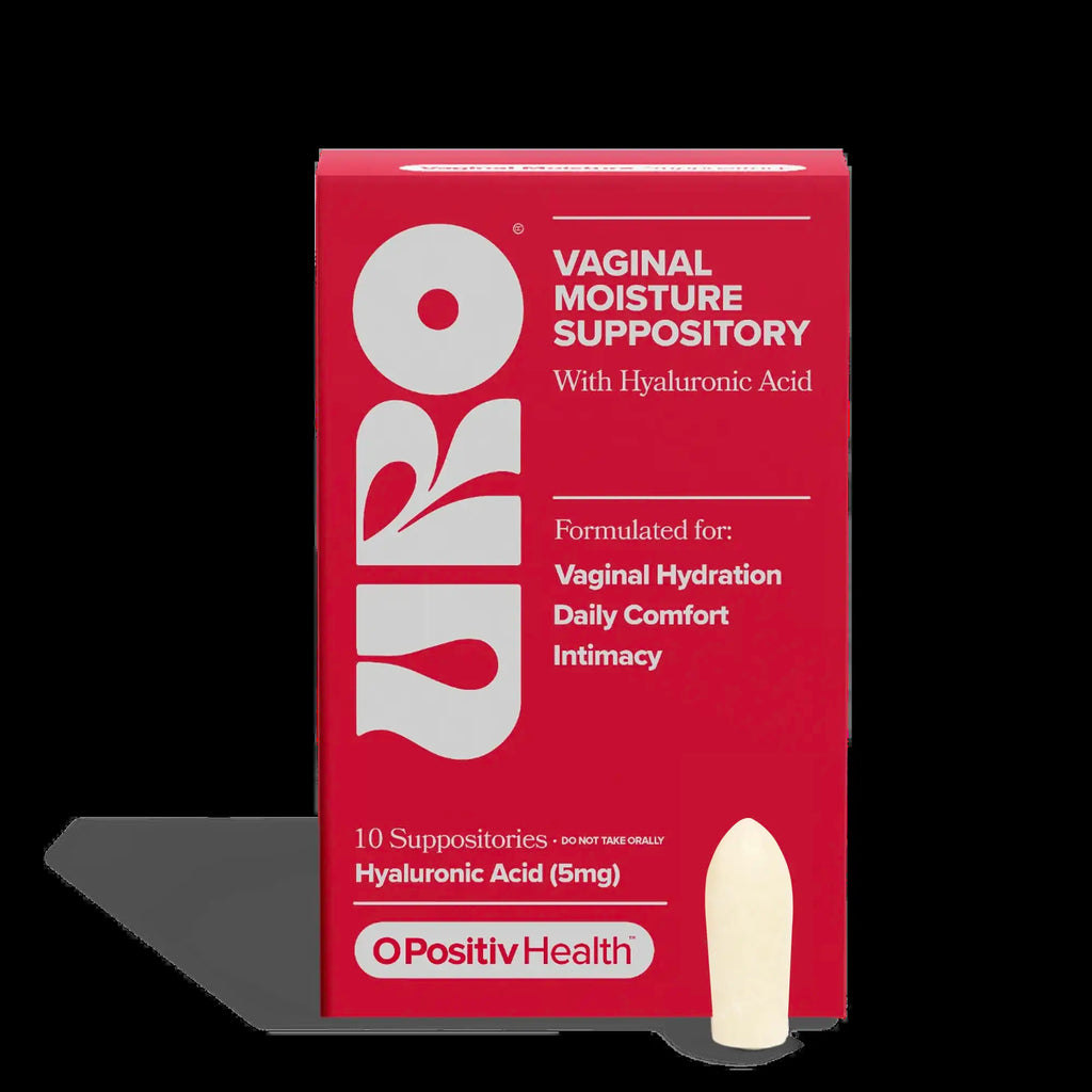 URO Total Hydration Duo - Vaginal Moisture Capsules + Hyaluronic Acid Suppositories