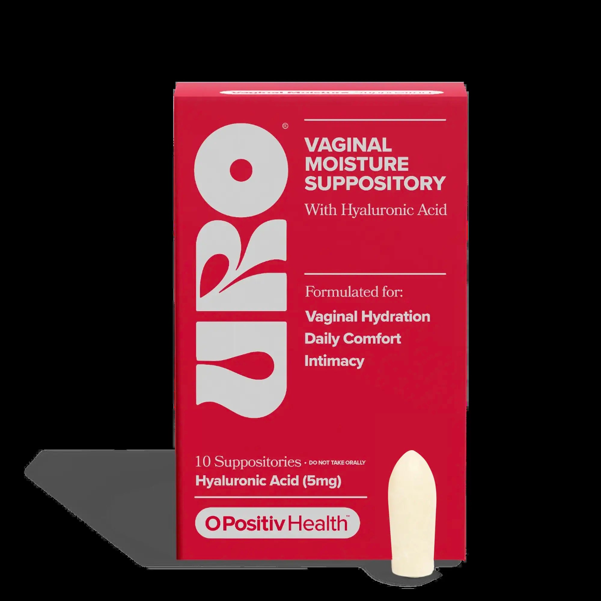 URO Total Hydration Duo - Vaginal Moisture Capsules + Hyaluronic Acid Suppositories
