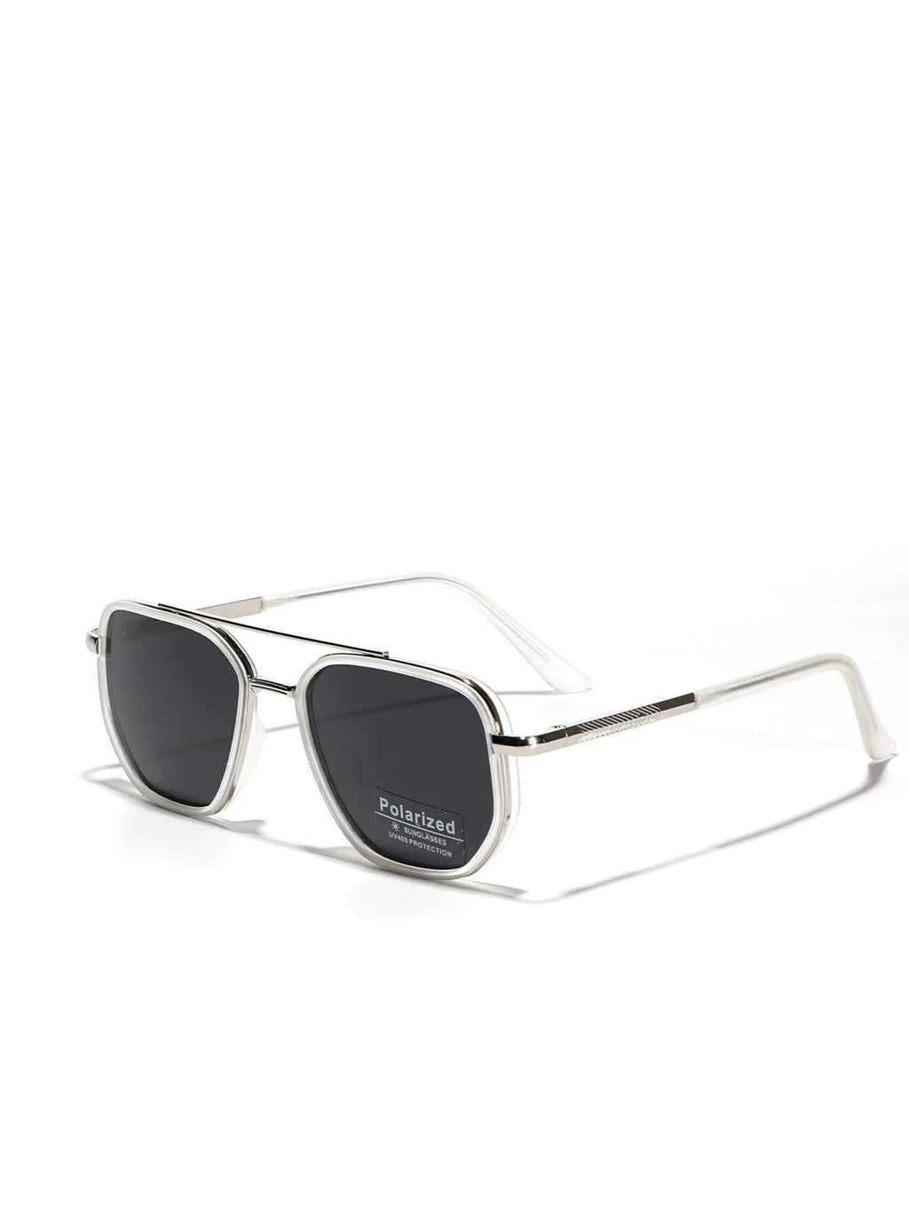 Summer 2025 Simple Polarized Shades Sunglasses for Everyday Use, Summer Geometric Frame Double Beam Fashion Sunglasses, Travel Accessories, National Day Offers