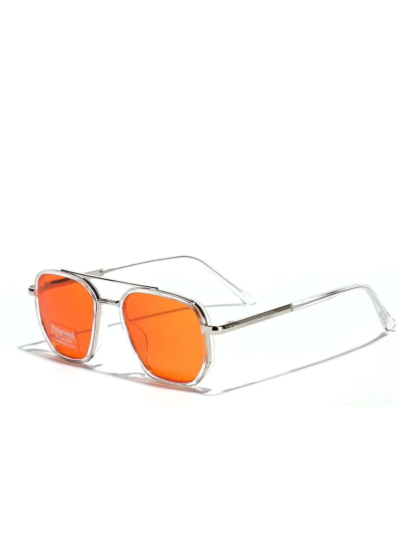 Summer 2025 Simple Polarized Shades Sunglasses for Everyday Use, Summer Geometric Frame Double Beam Fashion Sunglasses, Travel Accessories, National Day Offers