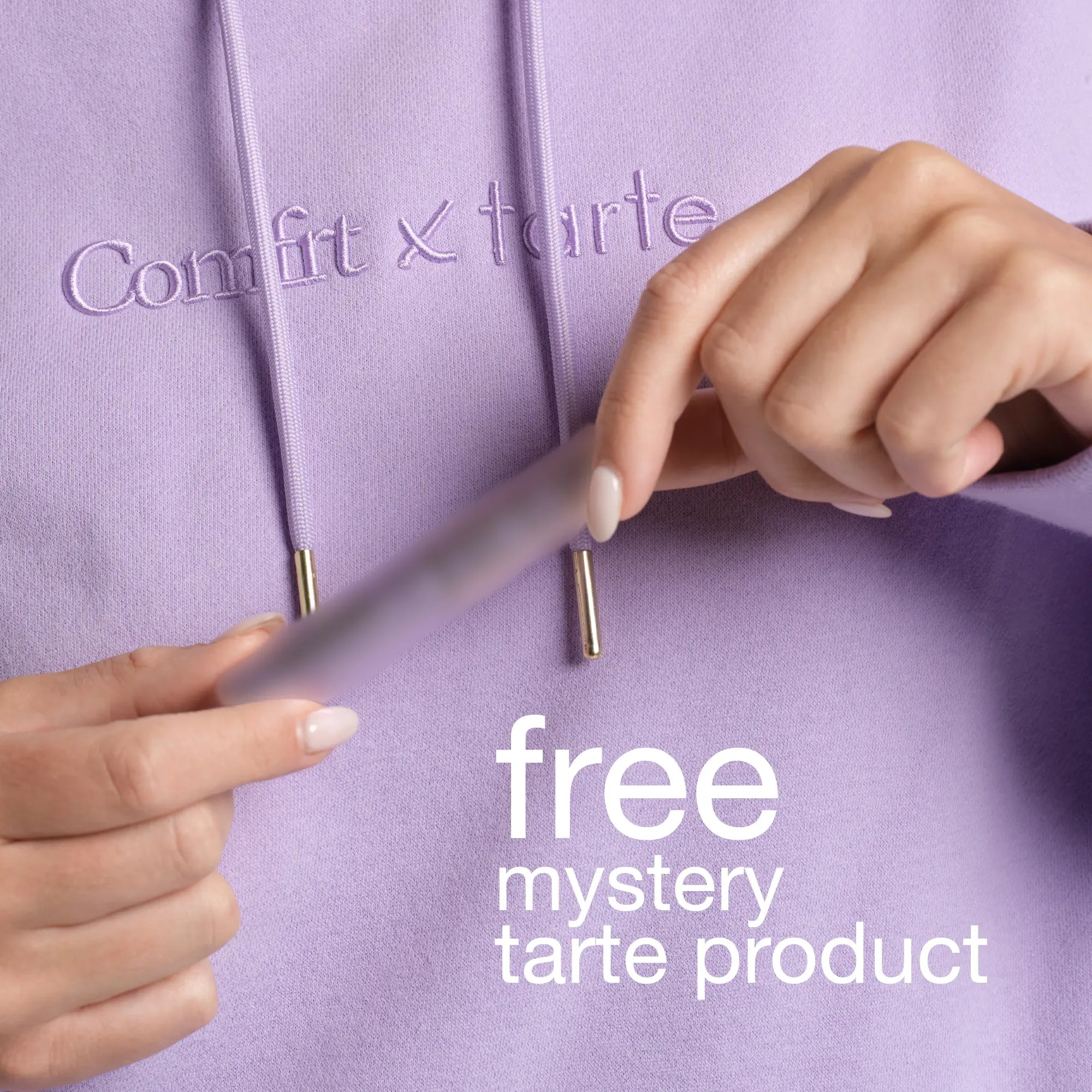 Tarte X Comfrt Airplane Mode Travel Hoodie + FREE Mystery Tarte Product