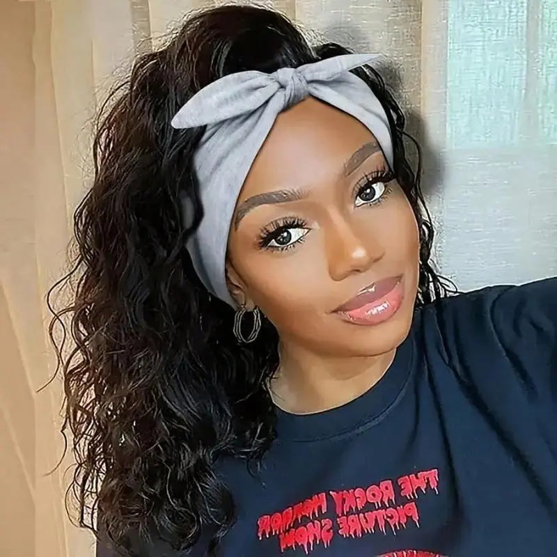 Women'S Unisex 4-Pack Wide Rabbit Ear Elastic Ribbon Headbands Set, Non-Slip Soft Thick African Style Headbands for Sports, Yoga, Gym, Comfortable Wide-Brimmed Hair Accessories, Valentine'S Day/Christmas Gift, Headbands for Women,Summervibes