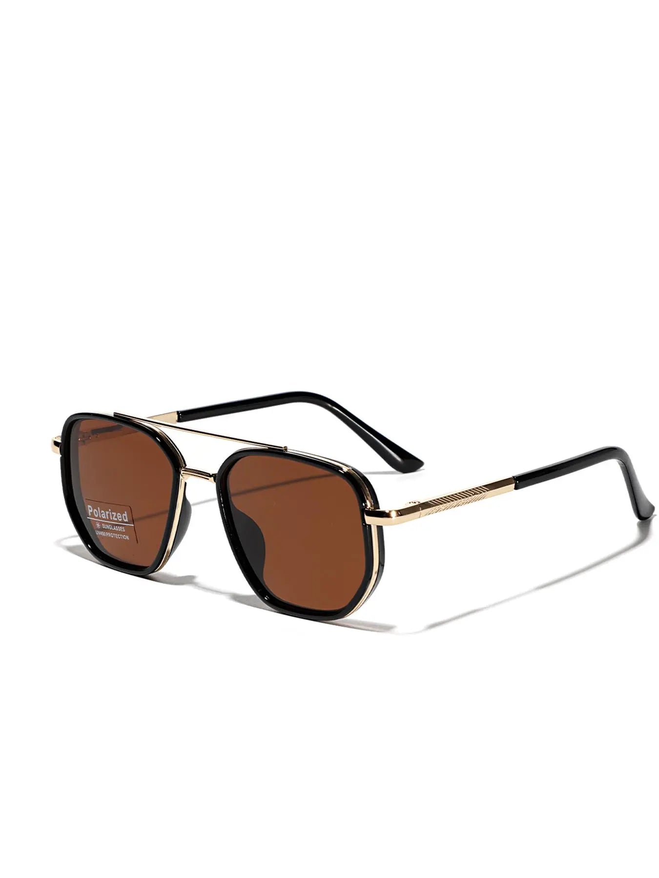Summer 2025 Simple Polarized Shades Sunglasses for Everyday Use, Summer Geometric Frame Double Beam Fashion Sunglasses, Travel Accessories, National Day Offers