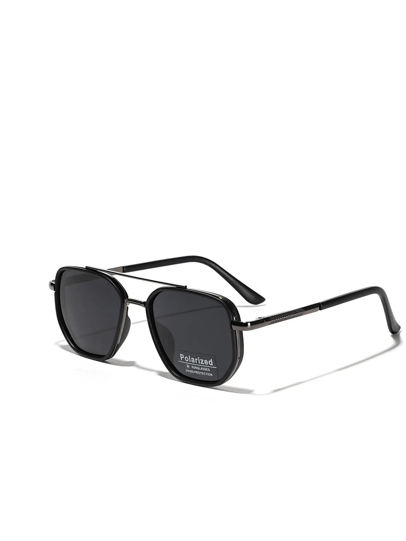 Summer 2025 Simple Polarized Shades Sunglasses for Everyday Use, Summer Geometric Frame Double Beam Fashion Sunglasses, Travel Accessories, National Day Offers