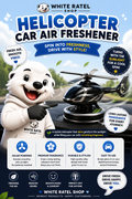 Helicopter Car Air Freshener