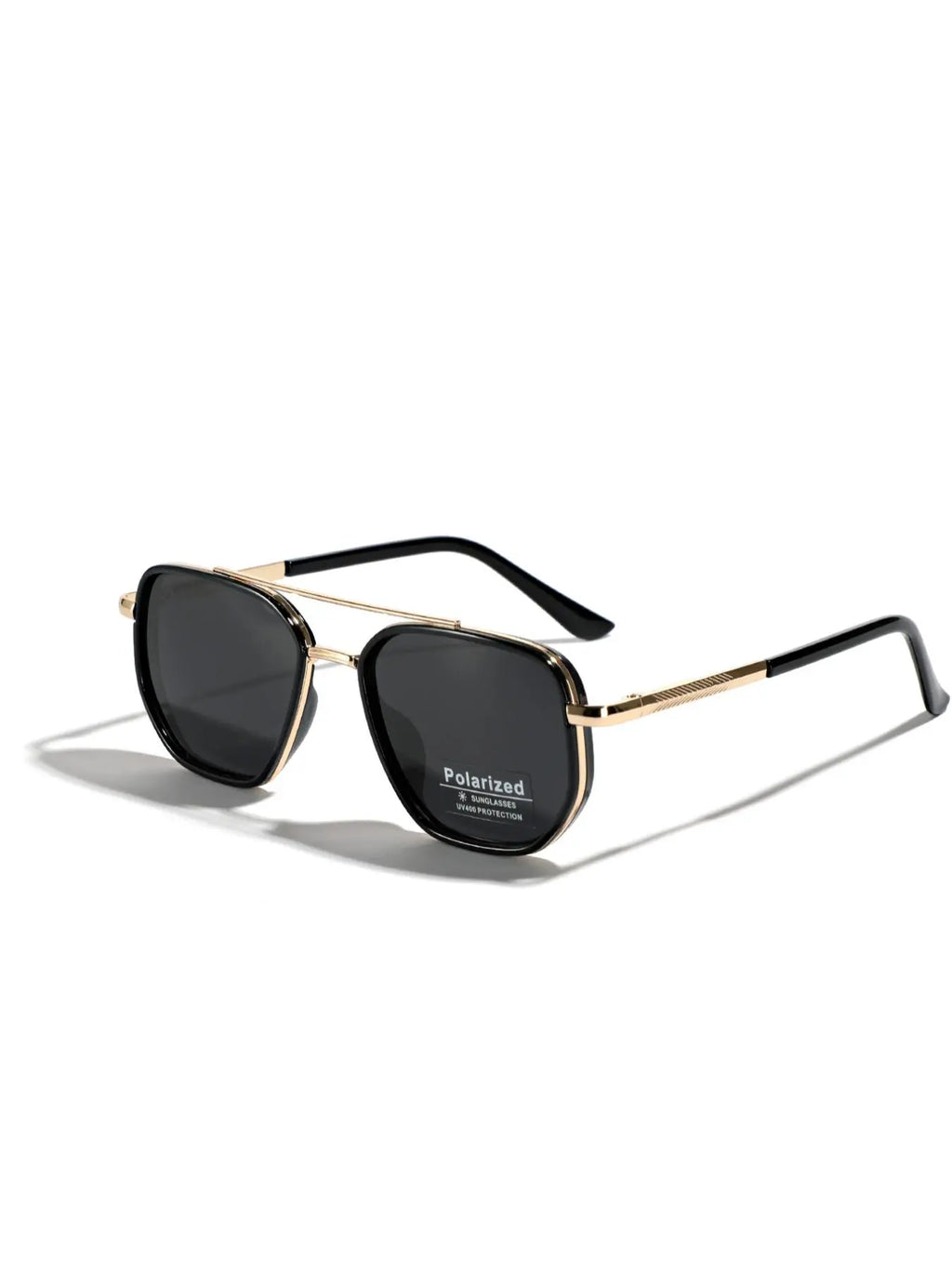 Summer 2025 Simple Polarized Shades Sunglasses for Everyday Use, Summer Geometric Frame Double Beam Fashion Sunglasses, Travel Accessories, National Day Offers