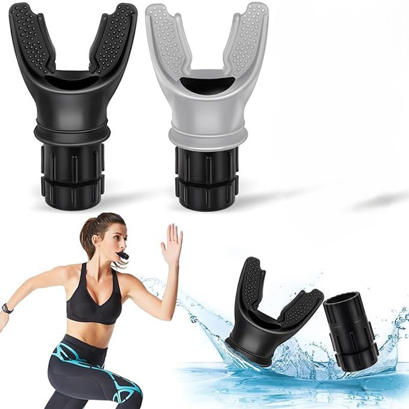 Breathing Exercise Device For Lungs, Breathing Exerciser Trainer, Deep Breathing Lung Exerciser Device, Adjust Resistance Improve Lung Capacity Handheld Lung Expansion Training Tool