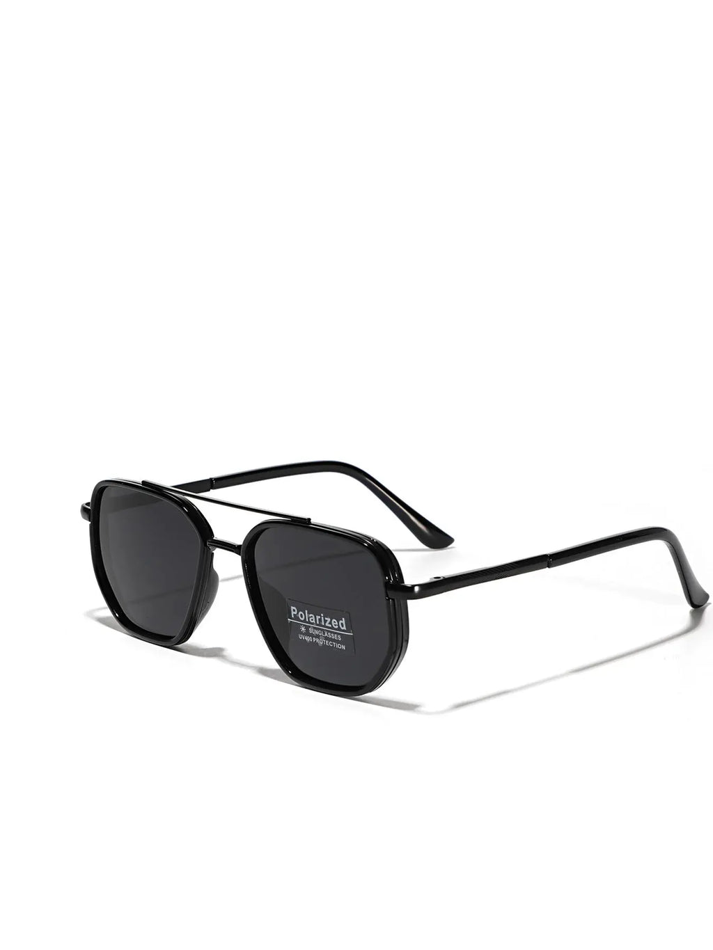 Summer 2025 Simple Polarized Shades Sunglasses for Everyday Use, Summer Geometric Frame Double Beam Fashion Sunglasses, Travel Accessories, National Day Offers