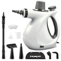 Handheld Steam Cleaner, High-Powered 1050W Multi-Surface Cleaner for Kitchen Bathroom Car Interior, 8-Piece Accessory Kit, Child Lock Safety, Black Friday Deal Cleaning Machines Cleaning Set